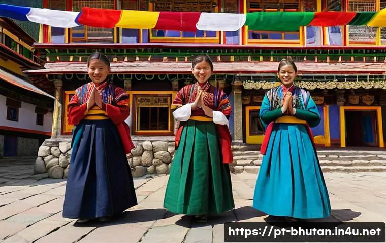 부탄의 인구 통계 - A vibrant Bhutanese youth festival scene in Thimphu, showcasing young people dressed in traditional ...