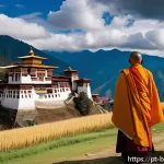 부탄 왕국에서 발생한 주요 역사적 사건 - A detailed scene depicting the unification of Bhutan’s valleys in the 17th century led by Zhabdrung ...
